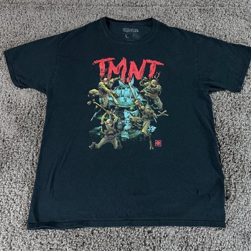 TMNT Teenage Mutant Ninja Turtles Shirt Mens Large Black Lootwear Exclusive